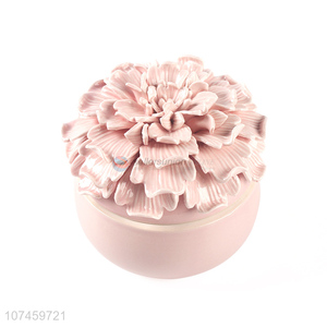 Delicate Design Decorative Crafts Ceramic Jewelry Box