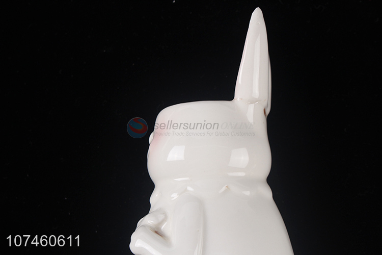 Wholesale Cartoon Animal Shape Ceramic Flower Vase Porcelain Craft