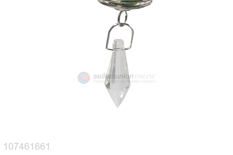 Reasonable price garden ornaments hollow bird iron sheet wind chimes