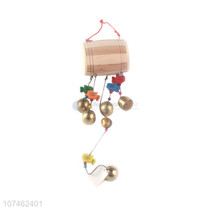 New arrival outdoor ornaments wooden drum wind chimes wooden crafts