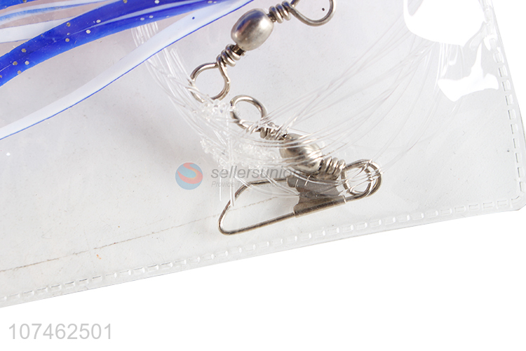 Custom 3 Pieces Soft Fish Fishing Hook Lure Sabiki Bait Fishing Rigs