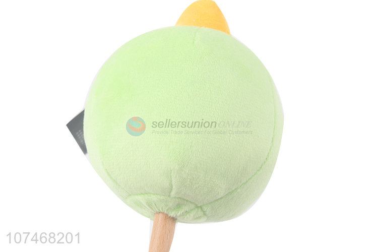 Low price soft stuffed monster massage stick plush hammer