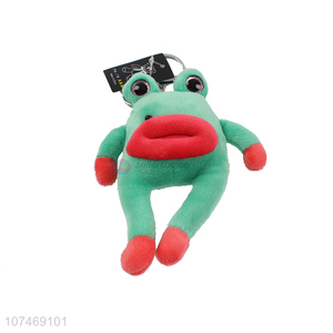 Cheap Custom Creative Plush Frogman Keychain Stuffed Doll Keychain