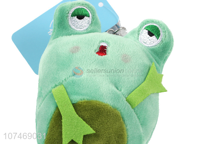 Competitive Price Long Leg Frog Pendant Cartoon Frog Doll Keychain