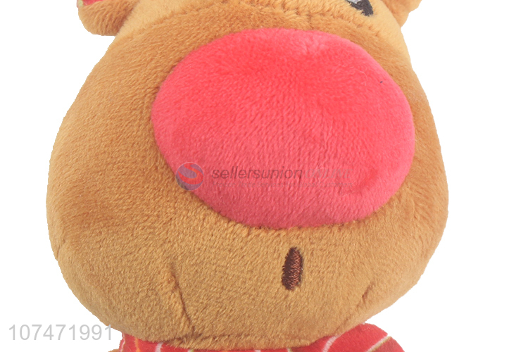 High Quality Christmas Elk Stuffed Doll Keychain Bag Pendant