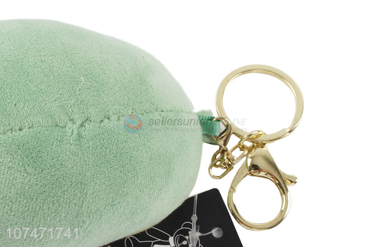 New Arrival Colorful Plush Cartoon Avocado Key Chain Bag Pendant