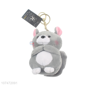 Best Sale Cute <em>Hamster</em> Stuffed Doll Pendant Animal Keychain