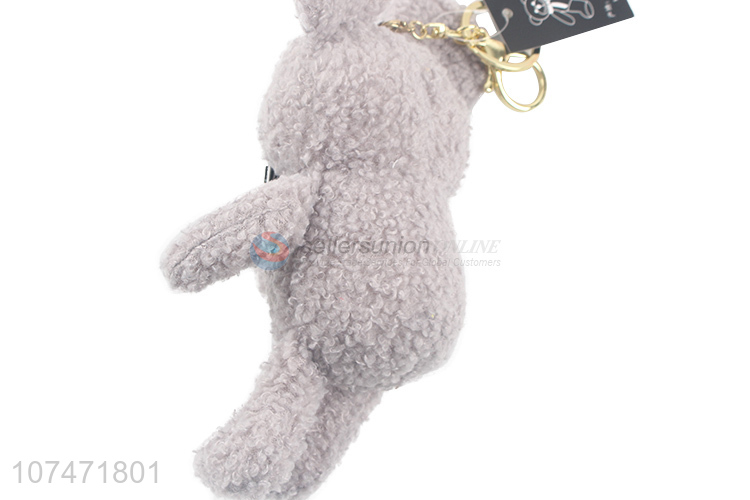 Cute Design Bow Tie Mouse Stuffed Doll Pendant Key Chain