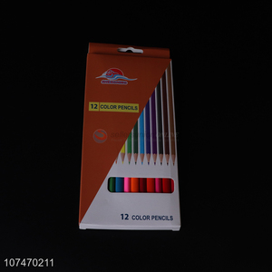 Wholesale 12 Pieces Double Head Colour Pencils Set