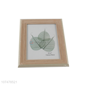 Hot sale rectangle photo frame with back stander