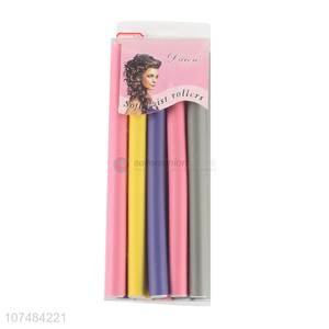 Factory wholesale magic hair curlers diy styling tools soft twist rollers