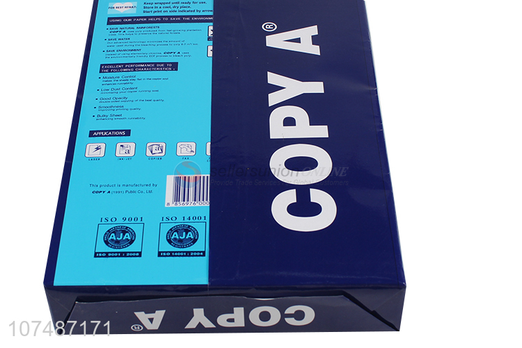 Wholesale cheap office copypaper a4 size copy paper one 80g 500 sheets