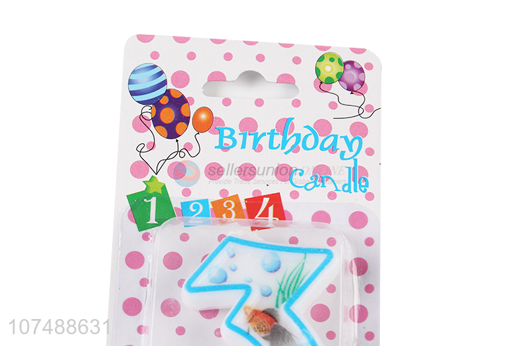 Good Sale Colorful Number Candle Birthday Cake Candle