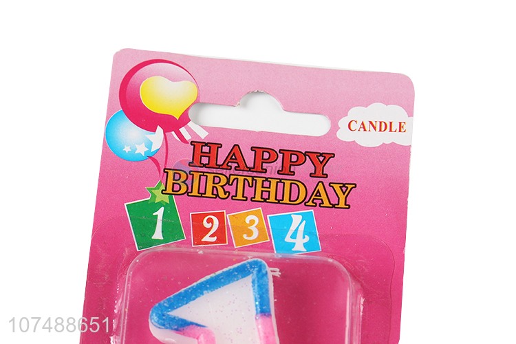 Custom Number Candle Cake Candle Birthday Candle