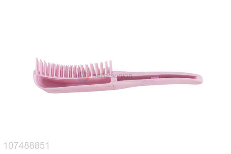 Unique Design Plastic Handheld Comb Fashion Hair Brush