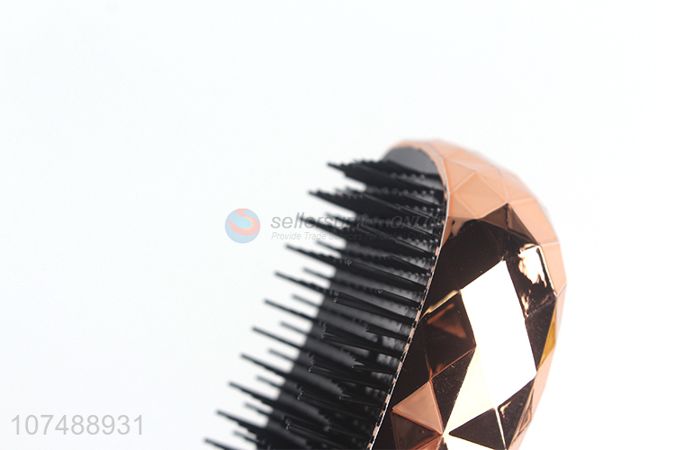 High Sales Portable Fashional Diamond Comb Head Massage Comb Tool Beauty Styling Comb