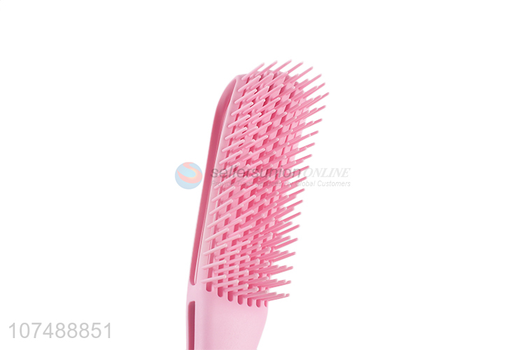 Unique Design Plastic Handheld Comb Fashion Hair Brush