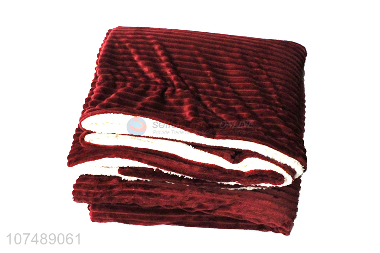 High quality super warm soft berber fleece blanket for winter