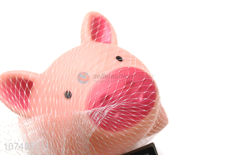 Cute Design Plastic Pig Pet Toy Squeaky Sound Toys