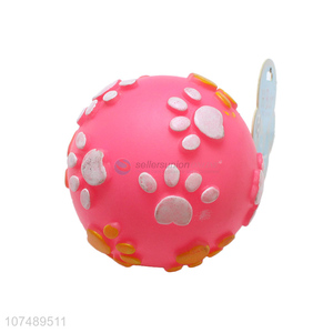 Unique Design Plastic Dog Ball Toys Best Pet Chew Toy