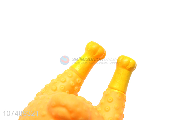 Best Sale Simulation Roast Chicken Plastic Pet Chew Toy