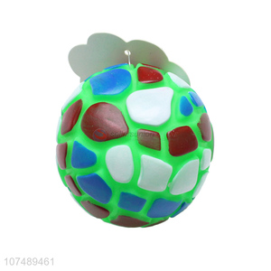 High Quality Plastic Pet Squeaky Toy Ball Chew Toy