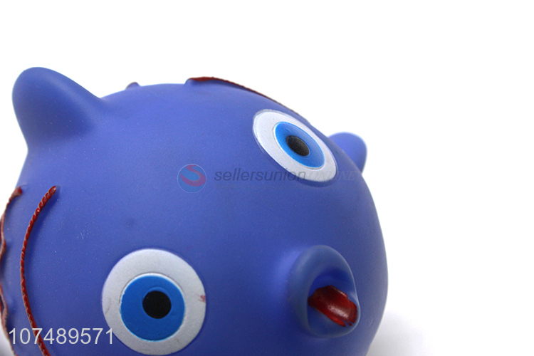 Custom Cartoon Fish Plastic Pet Dog Interactive Toys