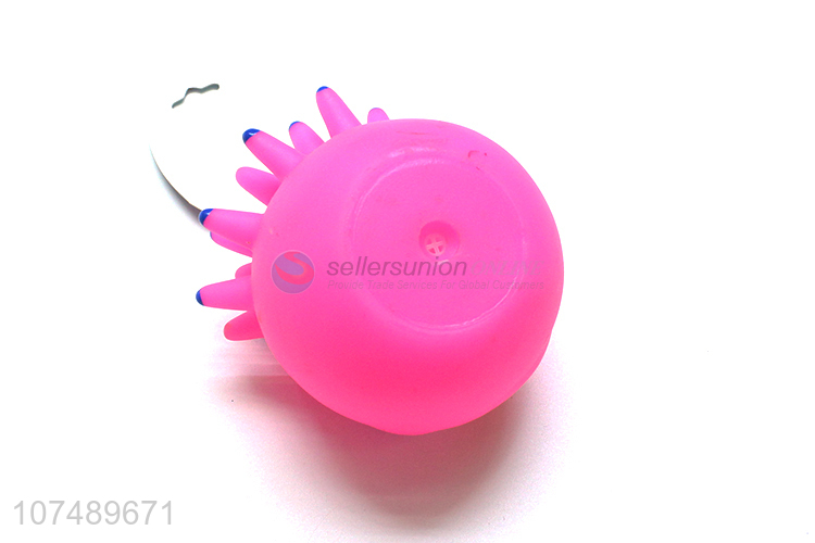 Good Sale Cartoon Squeaky Toy Ball Pet Chew Toy