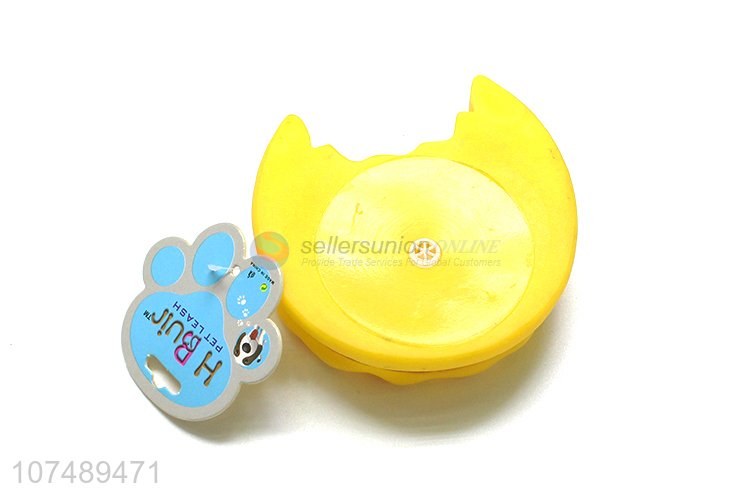 Custom Screaming Plastic Biscuits Pet Chew Toy