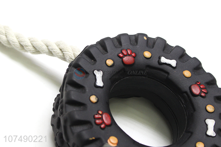 Suitable price pet products dog chew toy dog rope toy