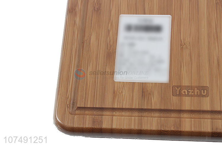 Good Factory Price Kitchen Supplies Bamboo Chopping Board With Handle