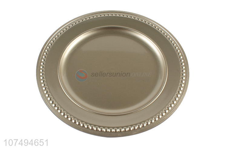 Hot sale bpa free food grade plastic plate food dishes