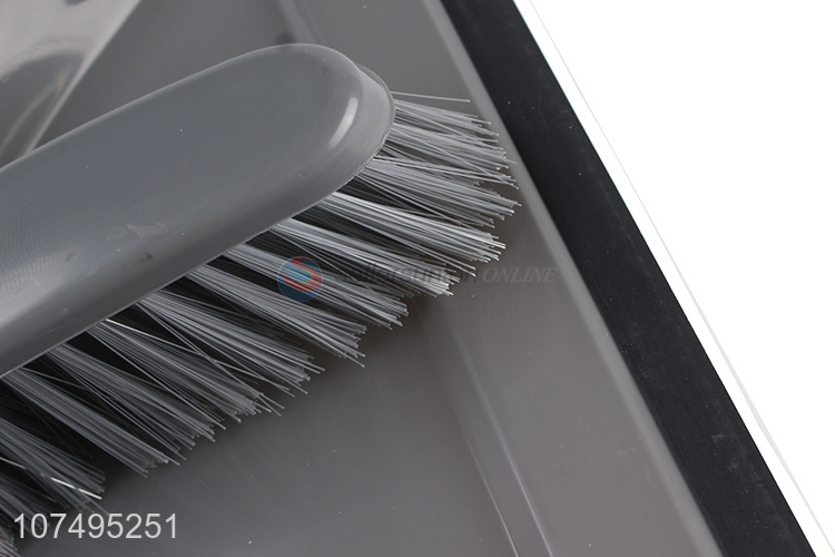 Hot Selling Plastic Dustpan And Brush Set