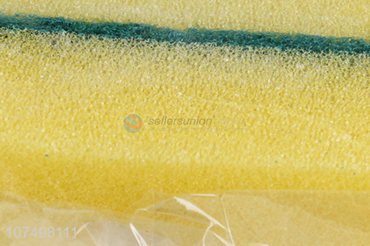 Low price kitchen sponge scouring pad dish cleaning sponge