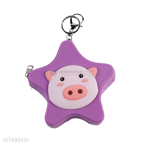 Best Sale Pig Pattern Star Shape Silicone Coin Purse