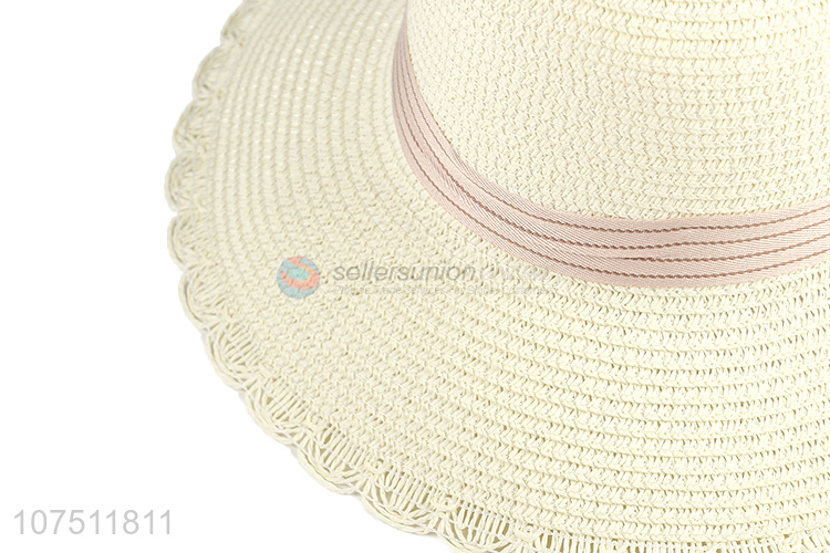 Fashionable exquisite ladies paper straw hats women sun hat