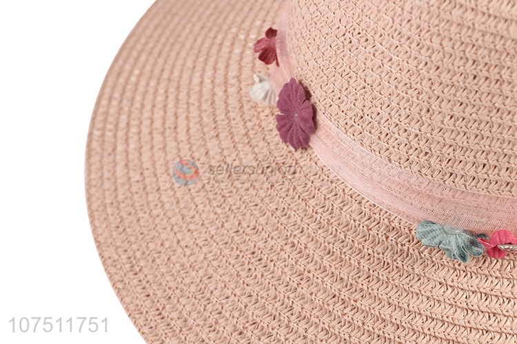 Most popular fashion women summer paper straw hats sun hat