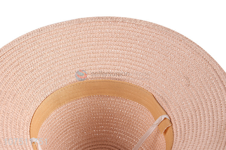 Most popular fashion women summer paper straw hats sun hat