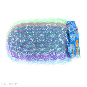 Good quality fashionable design anti-slip pvc bath mat shower mat