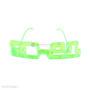 New arrival 2021 happy new year glasses led flashing glasses