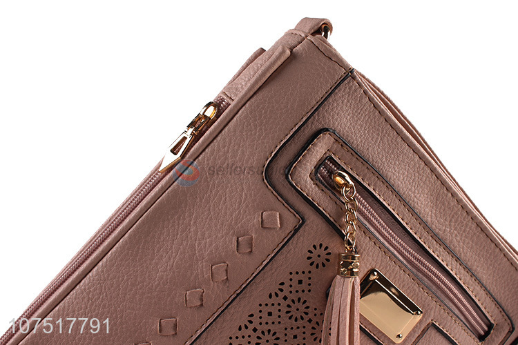 Hot Sale PU Single Shoulder Bag With Zipper