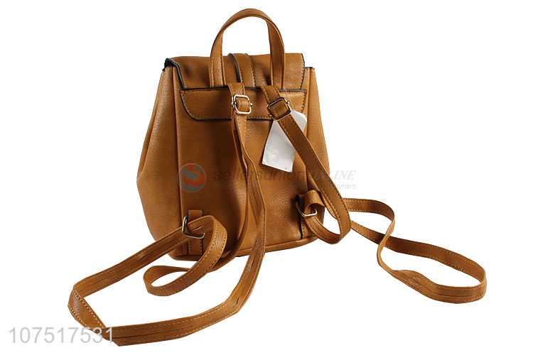 Best Selling Ladies PU Leather Small Backpack