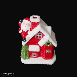 Popular product cute design led christmas figurine