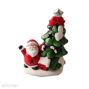 Latest product dolomite cute decorative christmas figurine