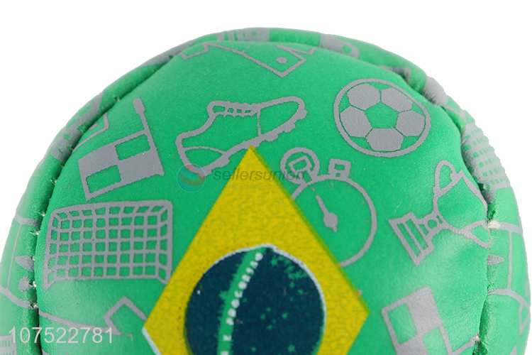 Custom PU Leather Haydite Filled Mini Footbag