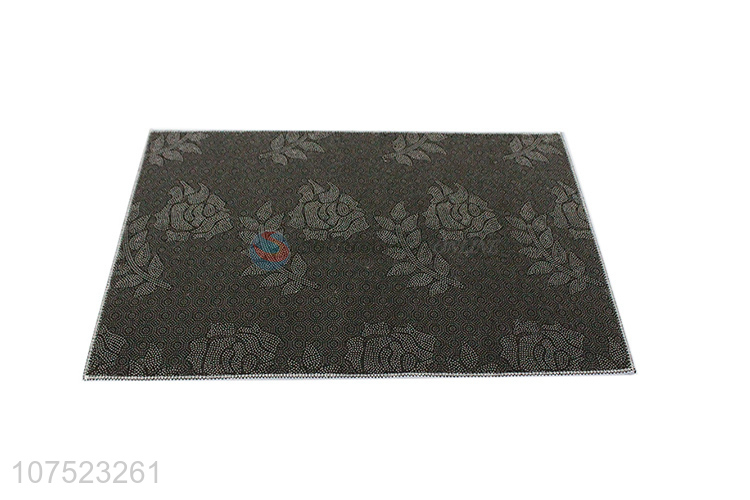 Custom Elegant Printing Rectangle Floor Mat For Sale