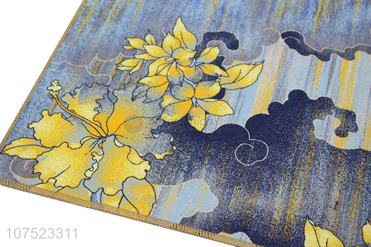 Modern Style Color Printing Rectangle Floor Mat