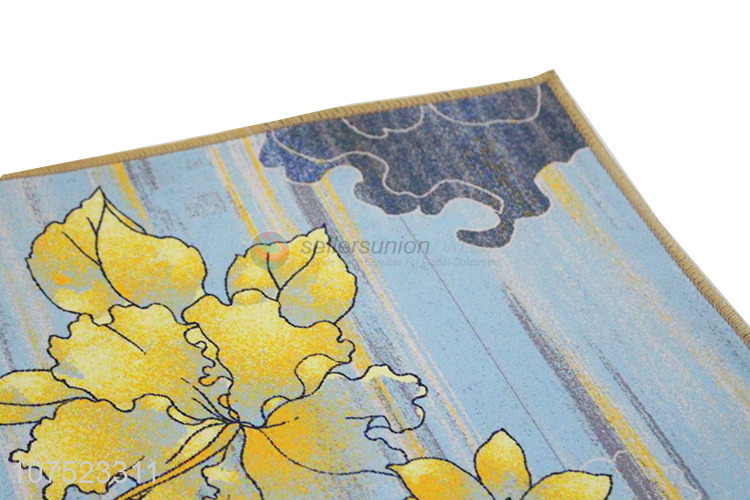 Modern Style Color Printing Rectangle Floor Mat