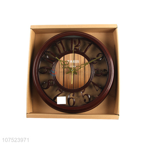 Good quality creative household living room bedroom hollowed-out hanging wall clock