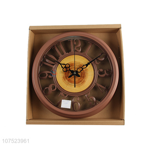 New arrival modern living room wall clock no-punch bedroom hollowed-out wall clock